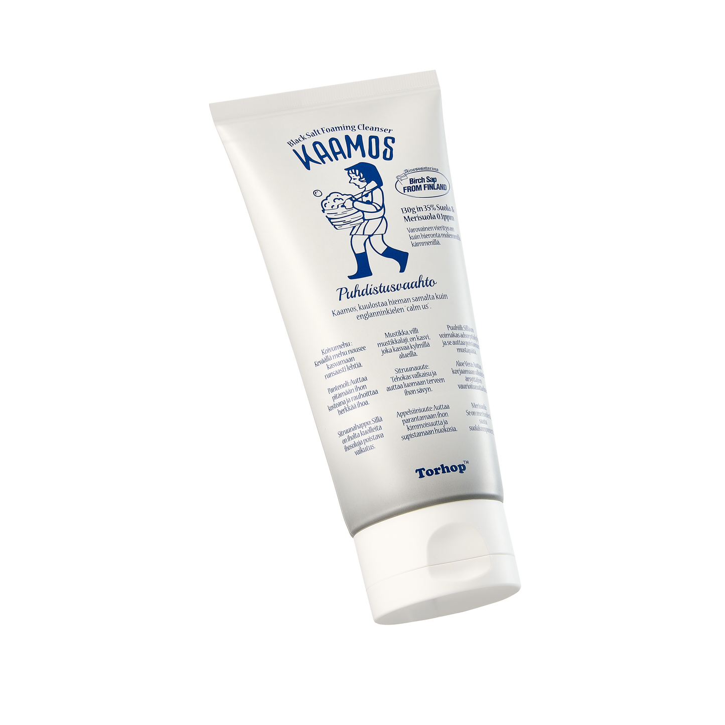 Torhop - Kaamos Black Salt Foaming Cleanser