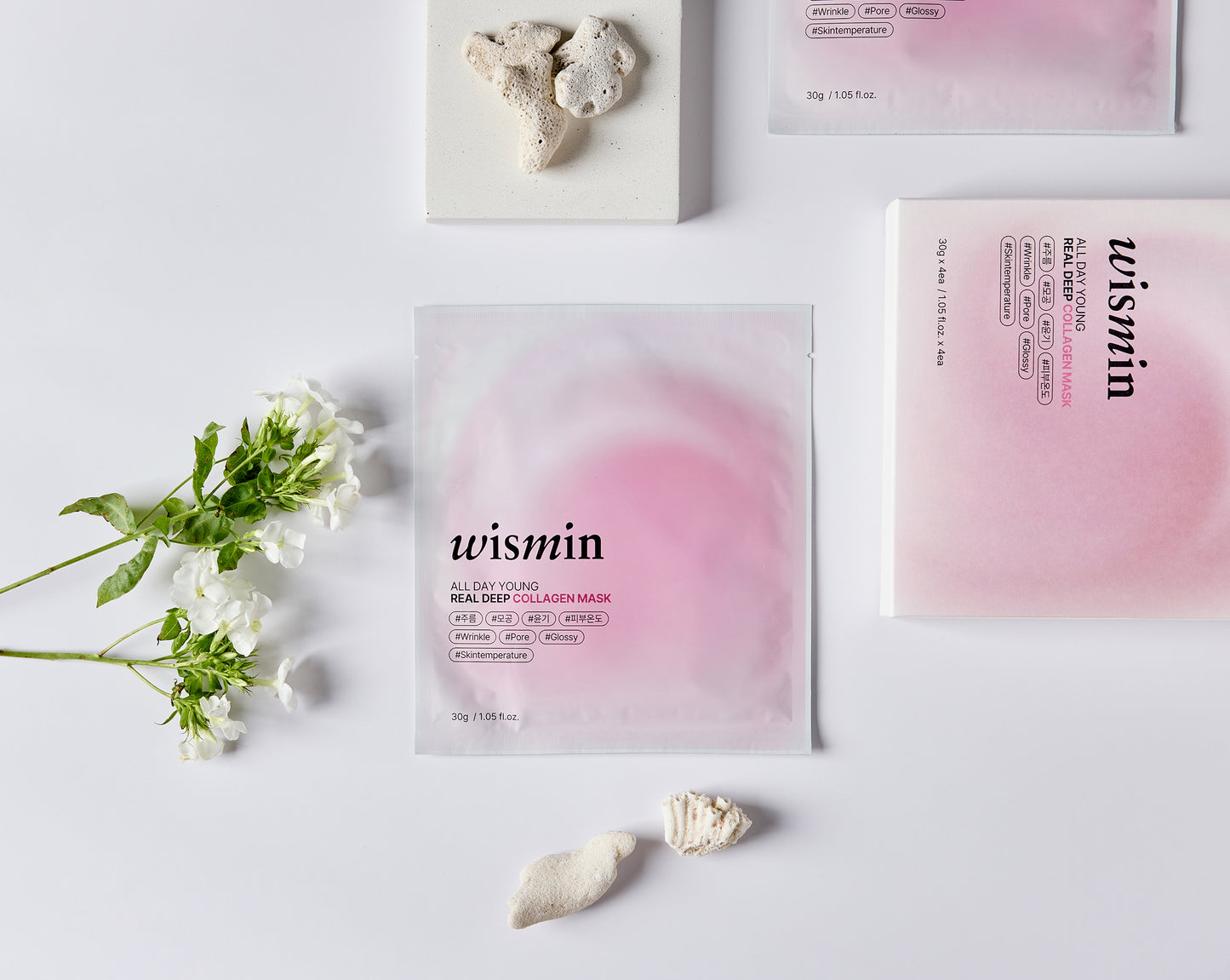 Wismin - All Day Young Real Deep Collagen Mask